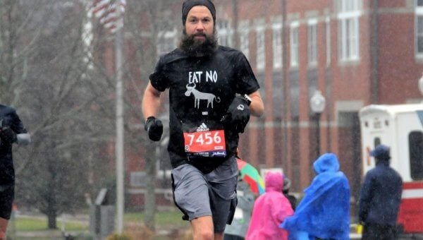 running barefoot