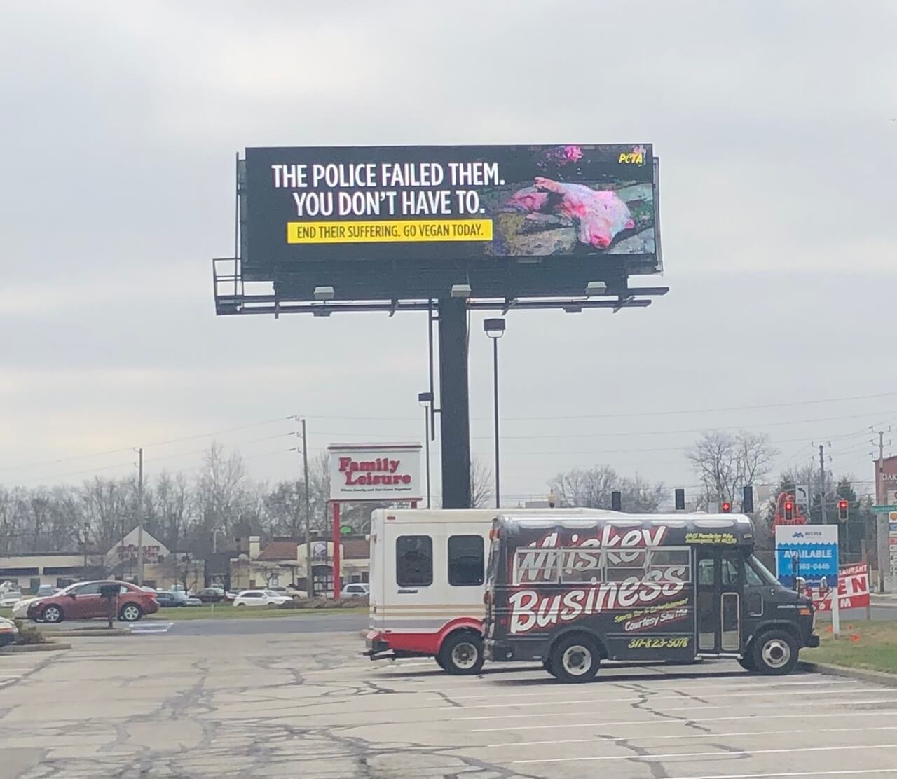 billboard erected near east fork farms