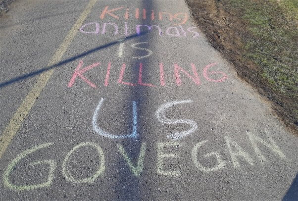 Sidewalk Chalk Activism