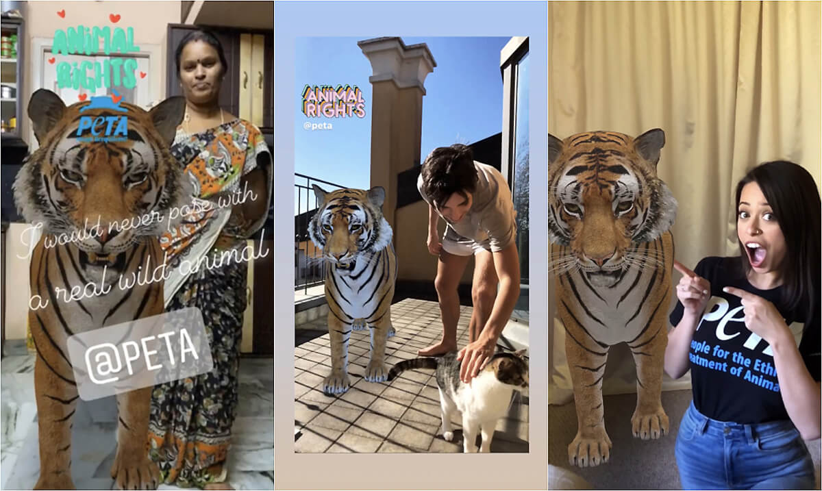 Google 3D Tigers  Google's AR animals: You can get a 3D view of