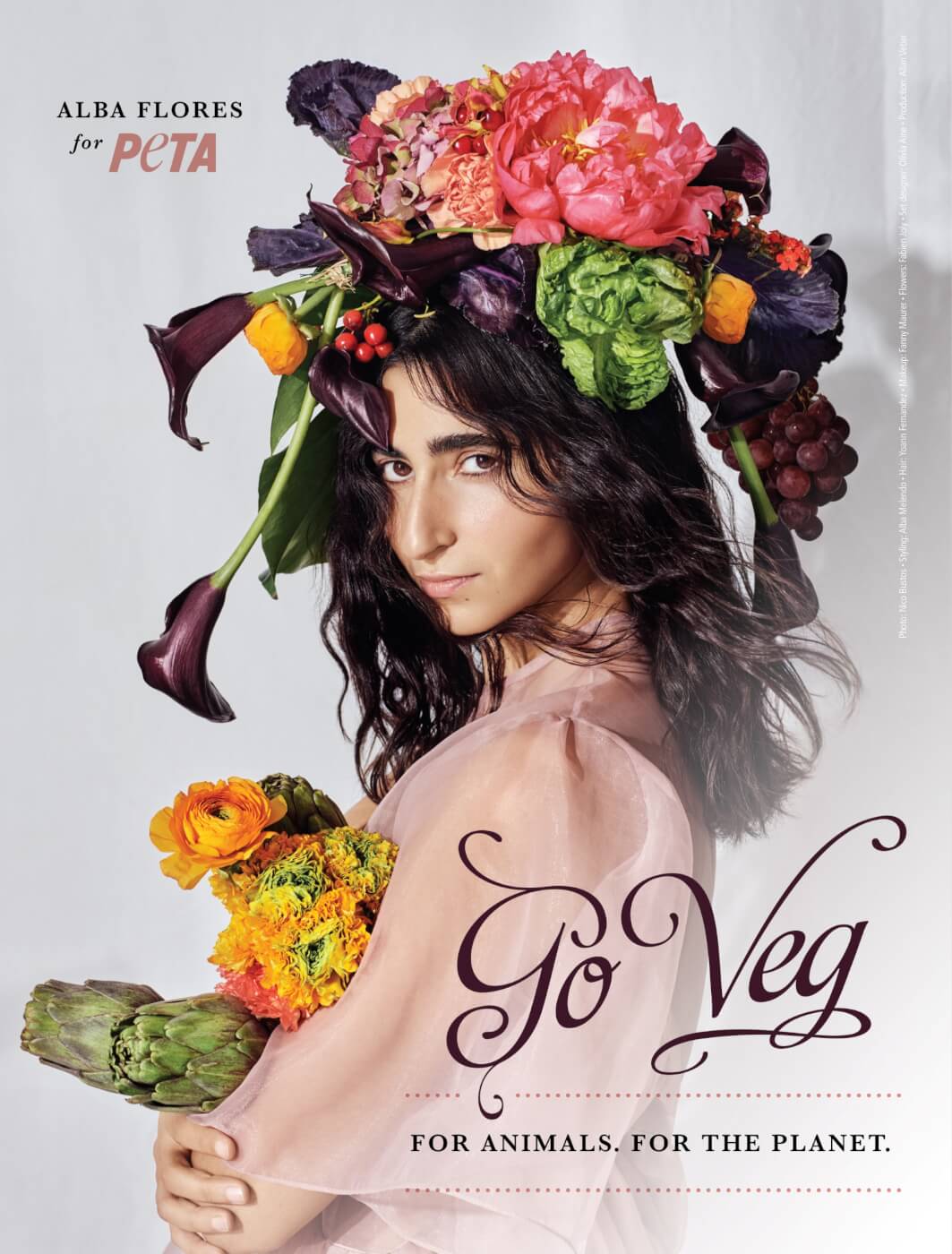 Alba Flores for PETA