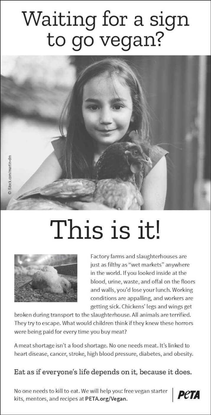 Waiting for a Sign Ad in USA Today