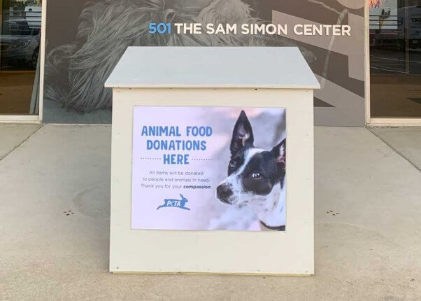 PETA fieldworkers put your kind donations to good use