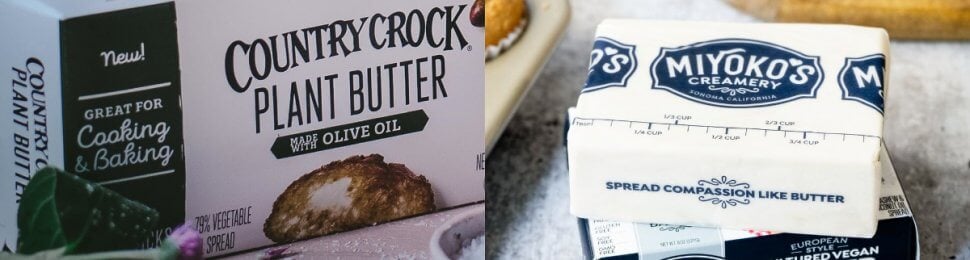 brands with vegan butter country crock and miyokos
