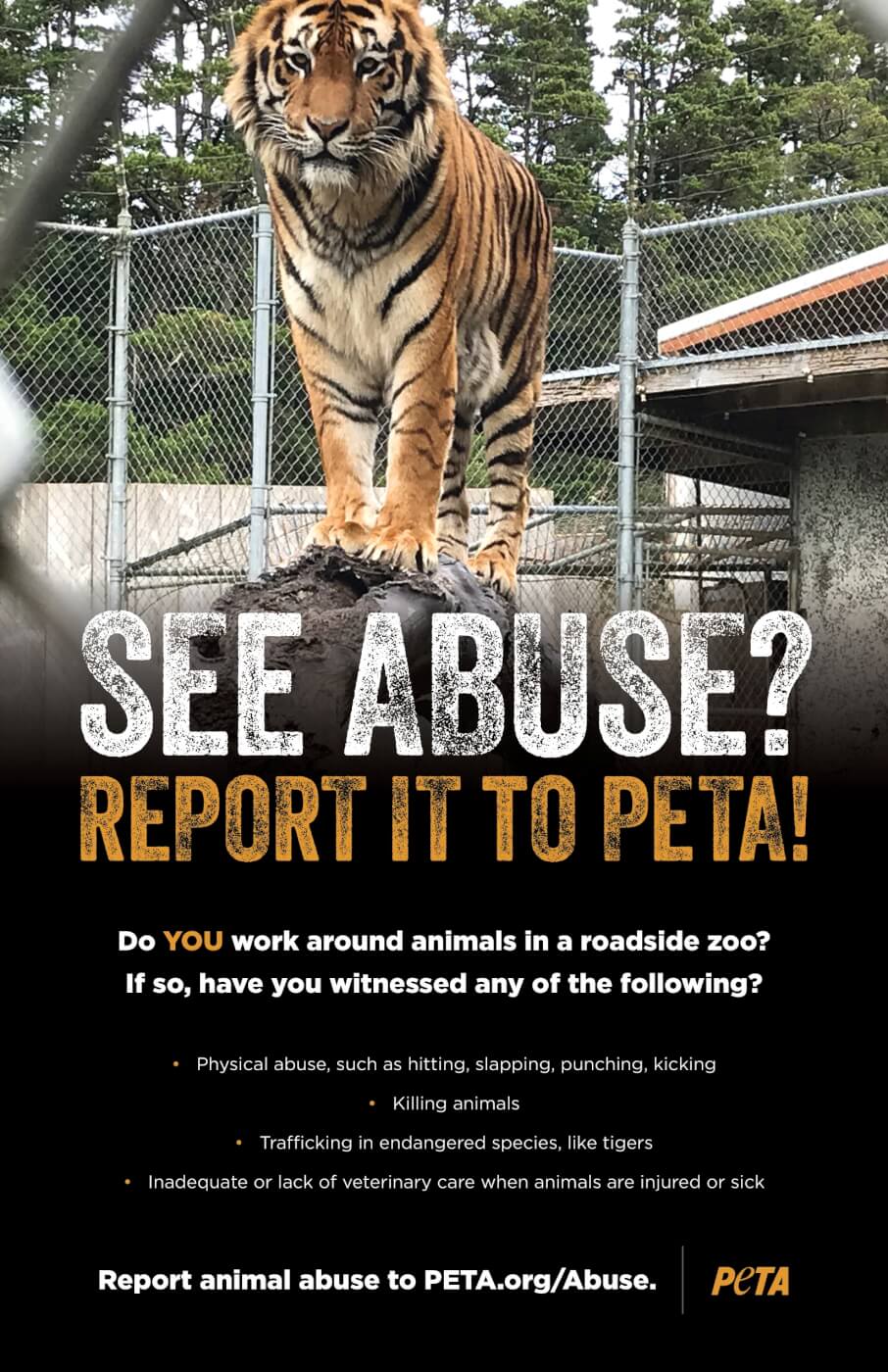 Roadside Zoo Whistleblowers Ad