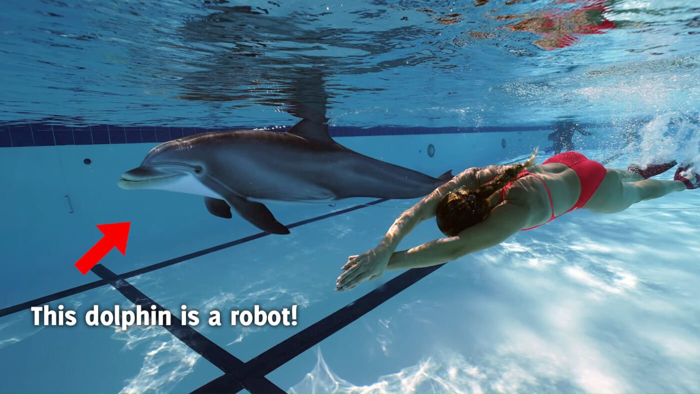 A First-of-Its-Kind Robotic Dolphin? SeaWorld, Take Note | PETA