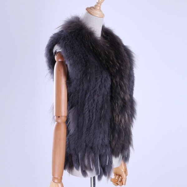 Wish fur vest sales