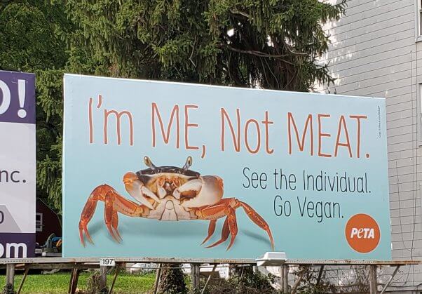 I'm Me Not Meat Ad