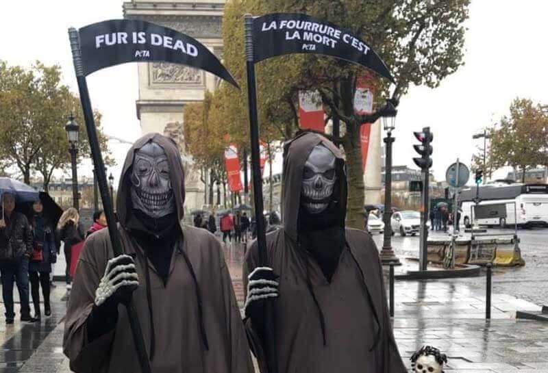 PETA France Demo