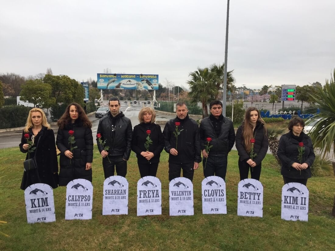 PETA France Demo