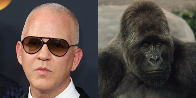 Ryan Murphy and PETA Germany's CGI Gorilla