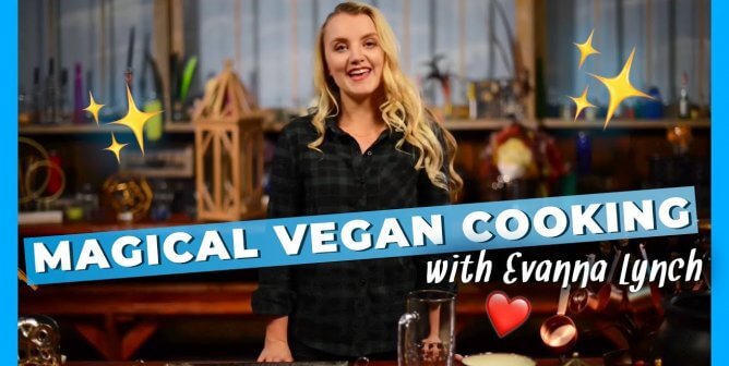 Actor Evanna Lynch Makes Magical Vegan Sweets!