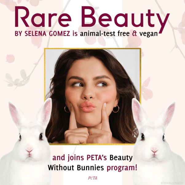 Selena Gomez Launches Cruelty-Free Beauty Brand | PETA