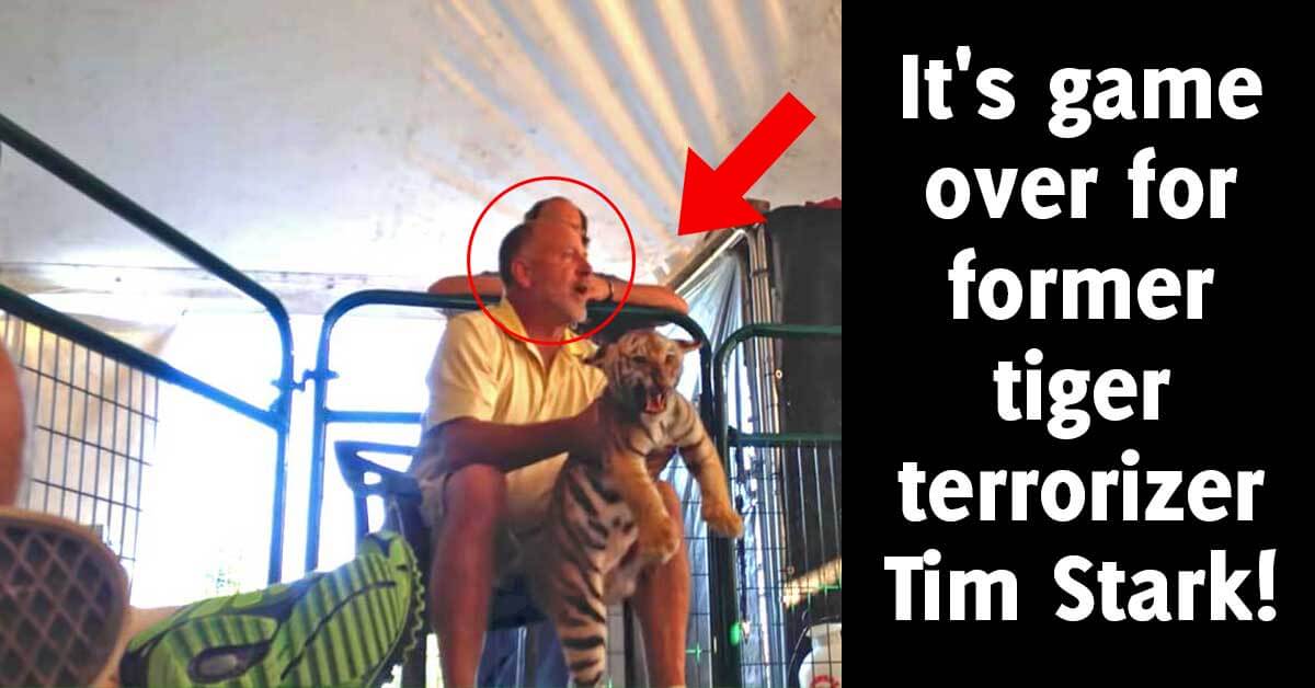 BREAKING No More Animals at Tim Stark's Wildlife in Need PETA