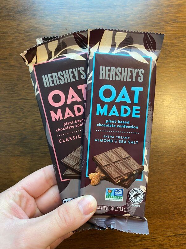 hershey's vegan oat milk chocolate