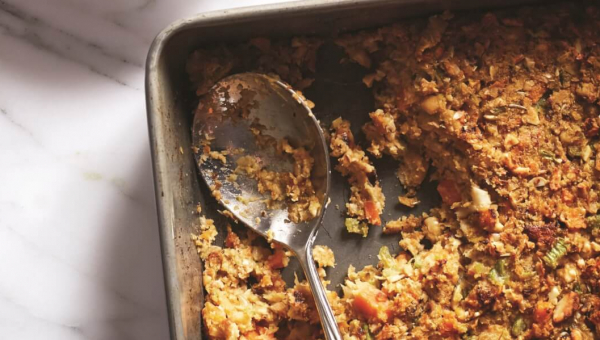 Chloe Coscarelli’s Holiday Cashew Nut Roast with Country Gravy