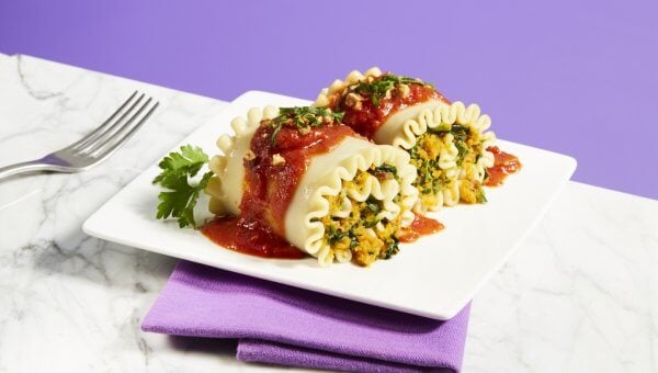 Marco Borges’ Butternut Squash and Spinach Lasagna Roll-Ups