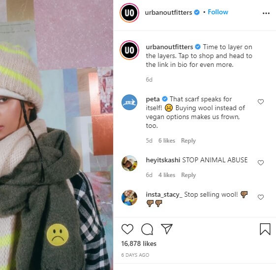 Comment on UO