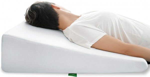 wedge vegan pillow