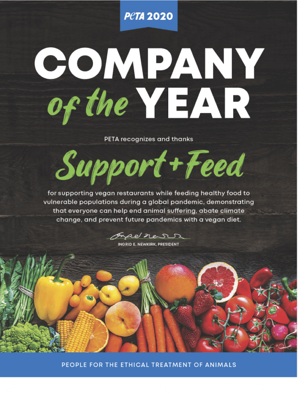 Company of the Year Support + Feed