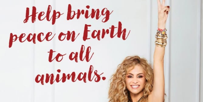 Paulina Rubio: Help Bring Peace On Earth To All Animals