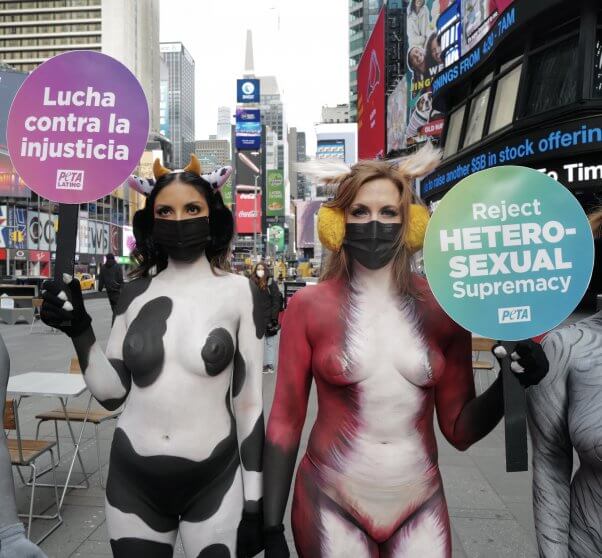 peta anti-supremacy demo