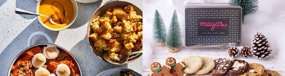 socially distanced holiday celebrations