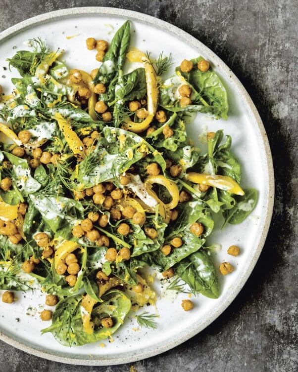 bryant terry blackened chickpea salad