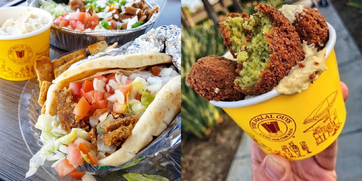 The Halal Guys Debuts Vegan Gyro Sandwich and Tzatziki PETA