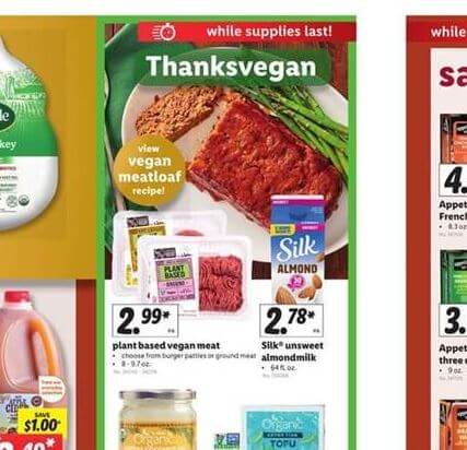 Lidl Stores Celebrate ThanksVegan