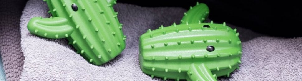 vegan dryer balls kikkerland cactus buddies