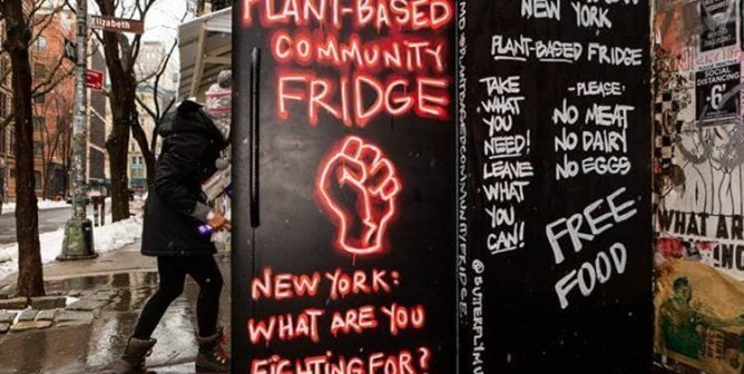 These Vegan Community Fridges Are Fighting Food Insecurity