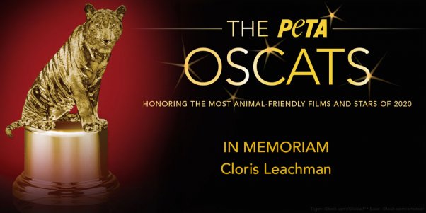 Cloris Leachman wins PETA Oscats Award