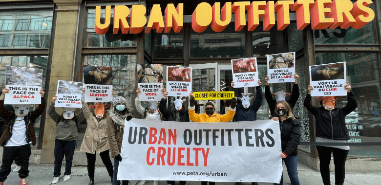 Urban Outfitters Is ‘Closed for Cruelty’ by PETA