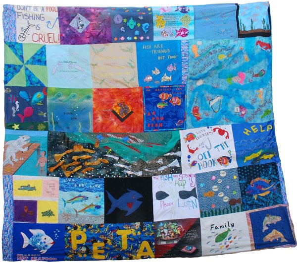 World's First Fish Empathy Quilt Photo