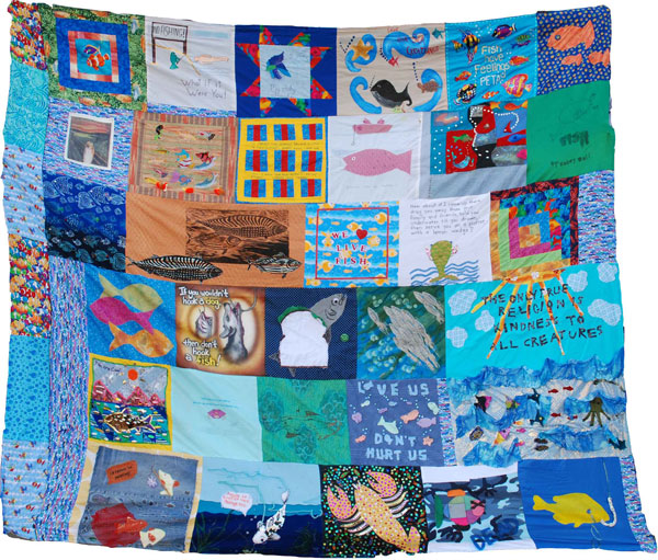 World's First Fish Empathy Quilt Photo