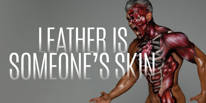 Mike Ruiz Leather PETA ad