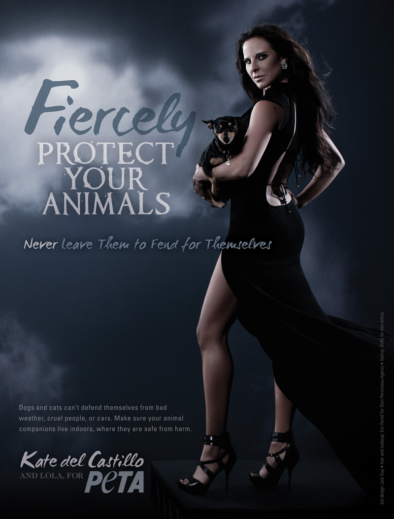 Kate del Castillo Fiercely Protects Animals |
