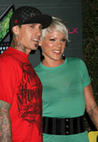 Pink and Carey Hart