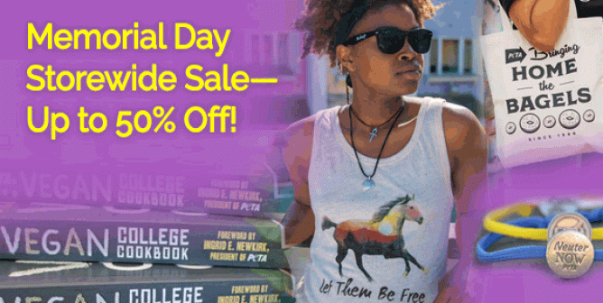 PETA Shop Sale gif