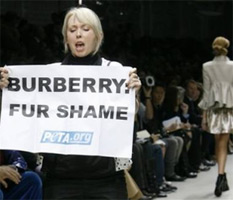 Burberry: Fur Shame