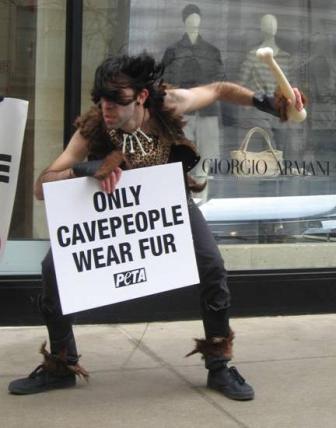 Only Cavepeople Wear Fur