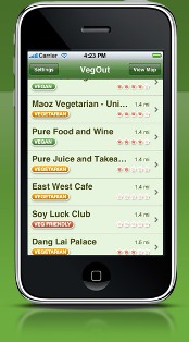 VegOut app