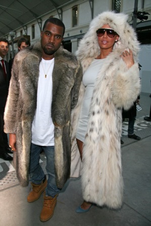 Kanye West and Amber Rose