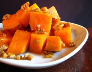 Maple-Glazed Sweet Potatoes