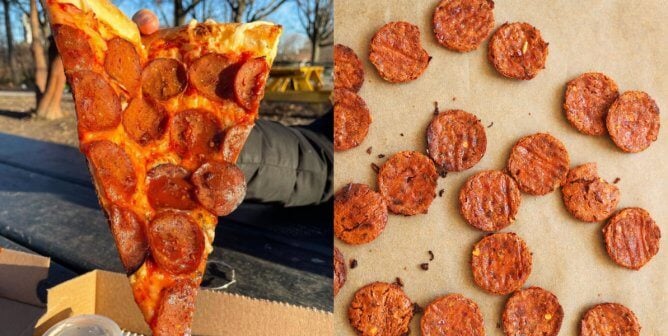 Add Extra Pep to Your Pizza With These Vegan Pepperoni Brands