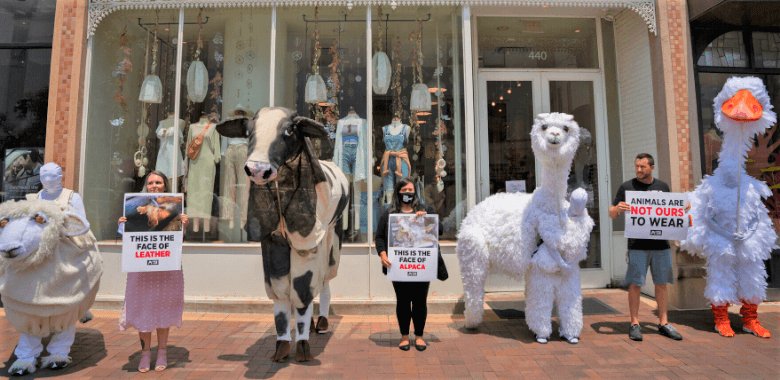 ‘Animals’ Cause Ruckus Outside Urban Outfitters, Inc., Stores