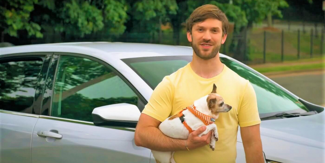 NASCAR Star Daniel Suárez: A Champion on the Speedway and for Dogs (Video)