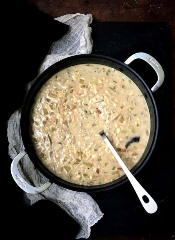 vegan Chesapeake chowder