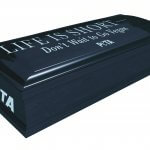 PETA coffin, "Life is Short--Don